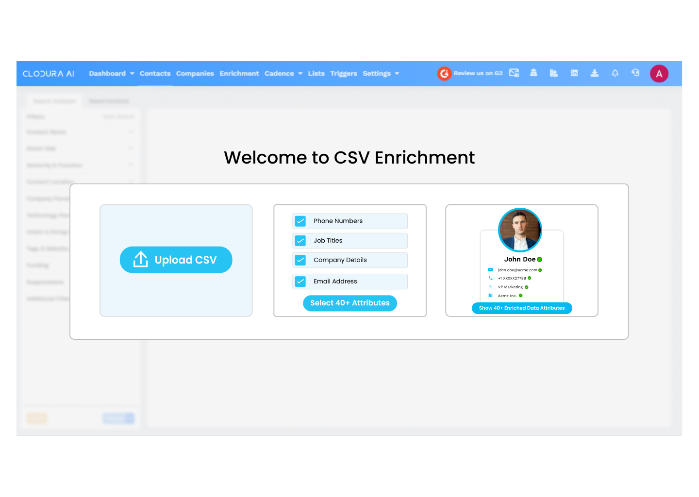 Data Enrichment CSV